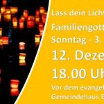 Wort zur Woche vom 06.12.2021 – Gedanken am Adventskranz